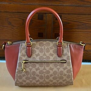 Coach Prairie Satchel In Signature Canvas